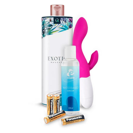Set de lirio y aceite de masaje